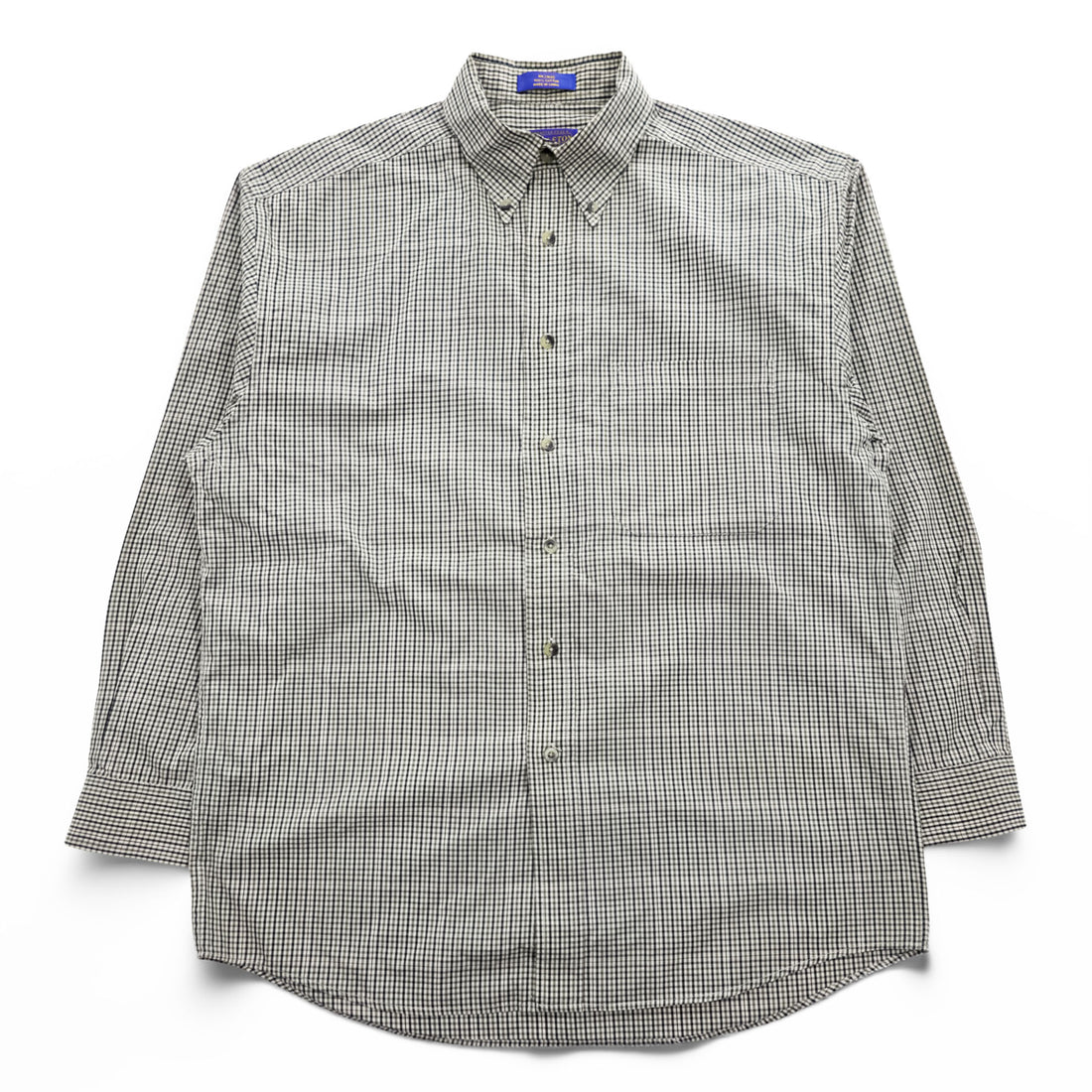 PENDLETON 長袖チェックシャツ M ブラウン ボタンダウン 胸ポケット