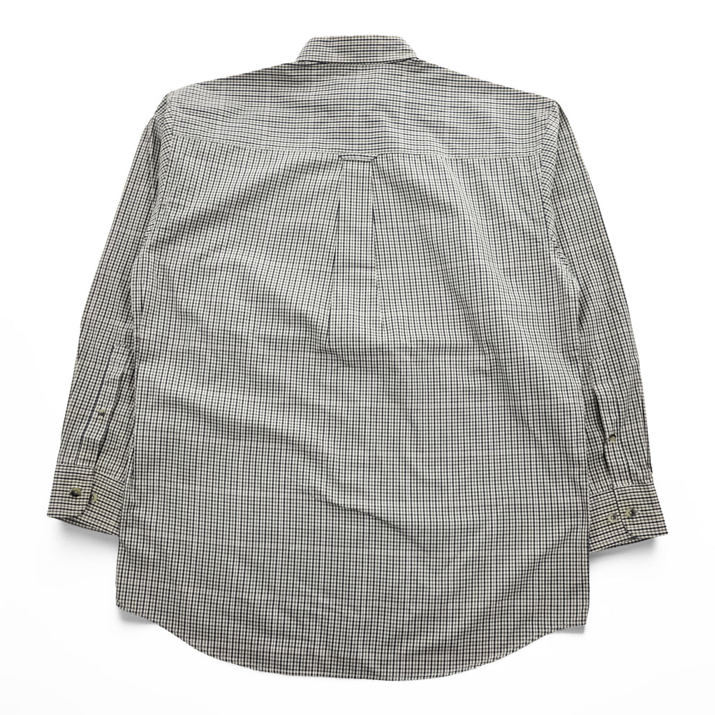 PENDLETON 長袖チェックシャツ M ブラウン ボタンダウン 胸ポケット