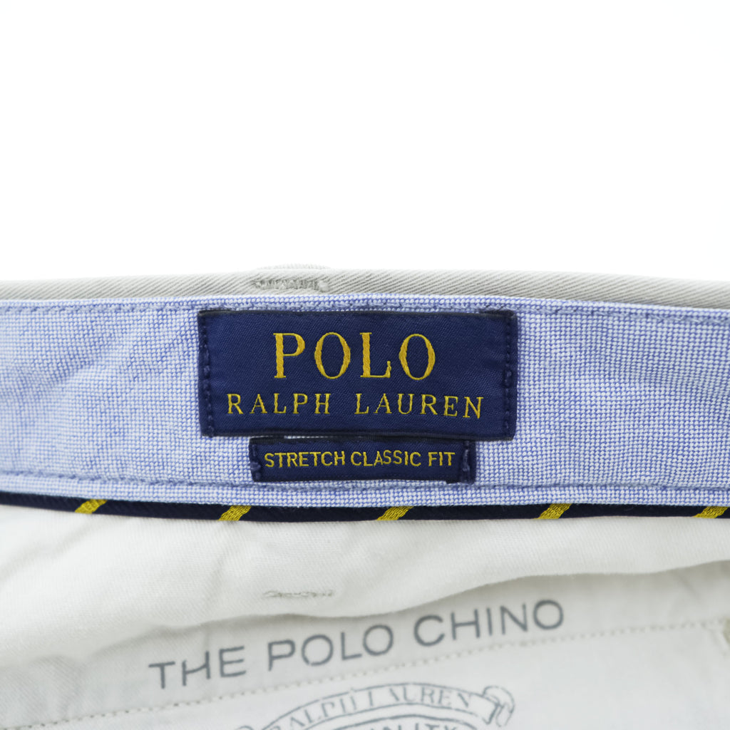 Polo Ralph Lauren ショートパンツ ハーフパンツ L ベージュ ストレッチ STRETCH CLASSIC FIT ポロチノ
