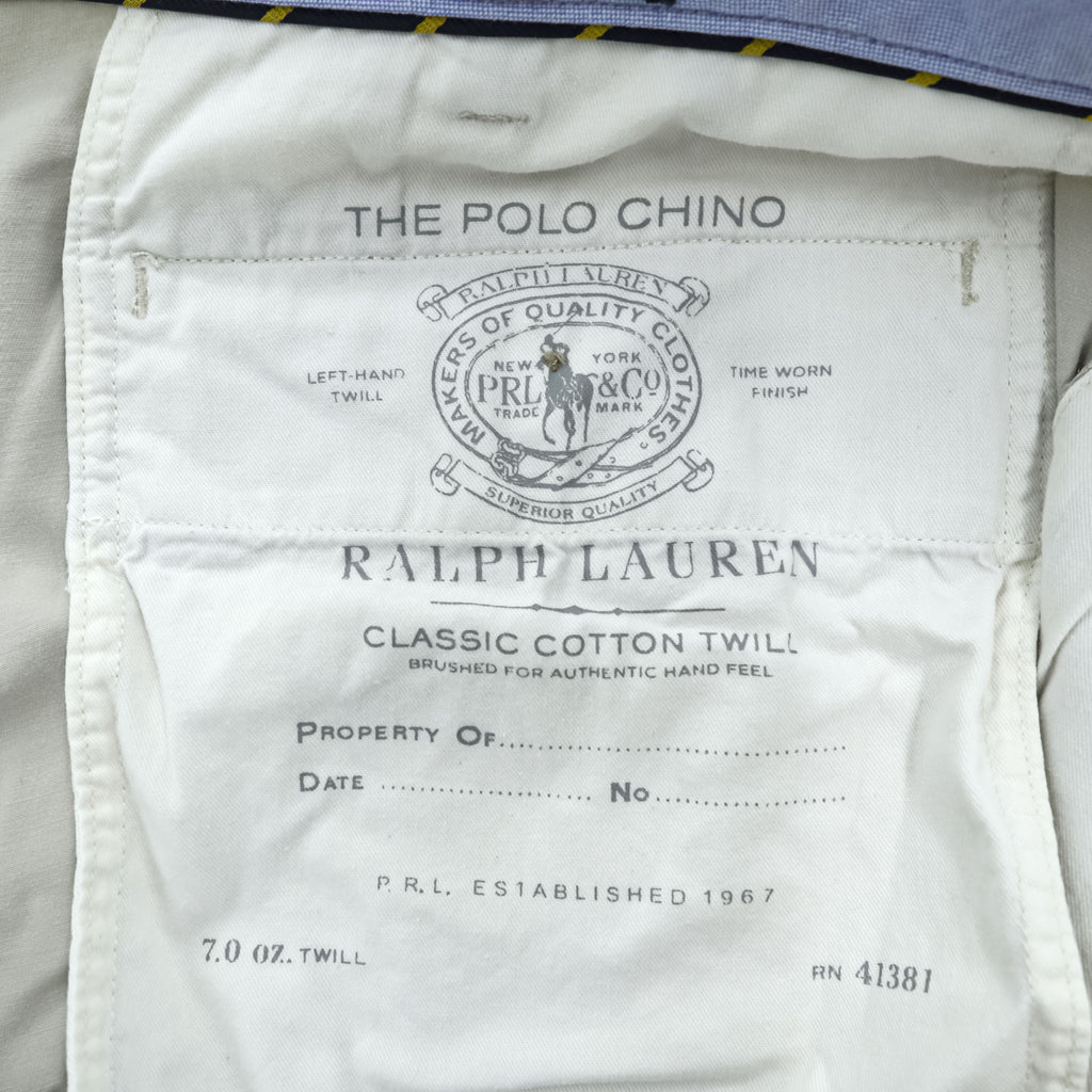 Polo Ralph Lauren ショートパンツ ハーフパンツ L ベージュ ストレッチ STRETCH CLASSIC FIT ポロチノ