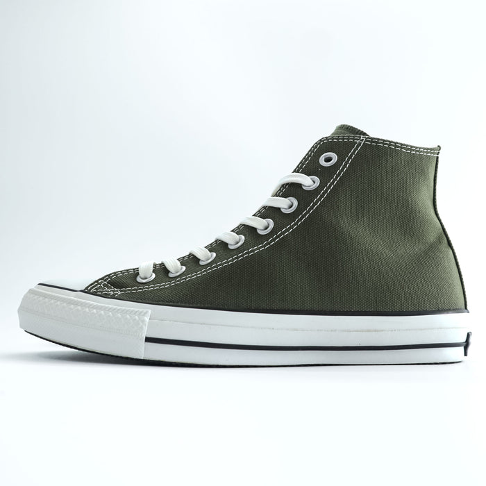 CONVERSE REACT × 倉敷帆布 100周年 オールスター ALL STAR 100 KURASHIKI-HAMPU HI スニーカー 26.5cm カーキ グリーン キャンバス 1CK954 未使用品