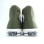 CONVERSE REACT × 倉敷帆布 100周年 オールスター ALL STAR 100 KURASHIKI-HAMPU HI スニーカー 26.5cm カーキ グリーン キャンバス 1CK954 未使用品