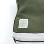 CONVERSE REACT × 倉敷帆布 100周年 オールスター ALL STAR 100 KURASHIKI-HAMPU HI スニーカー 26.5cm カーキ グリーン キャンバス 1CK954 未使用品