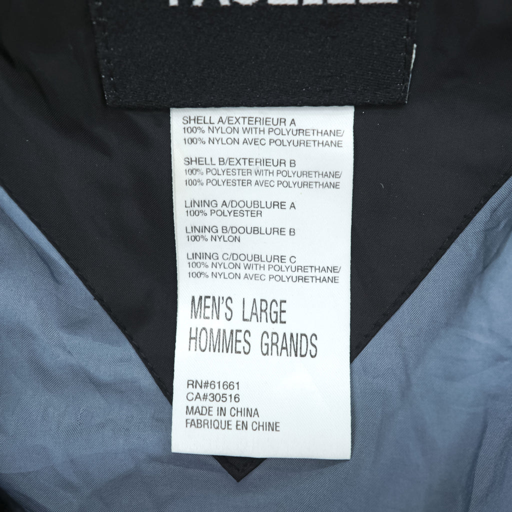 THE NORTH FACE 90年代 ヴィンテージ マウンテンジャケット L ブルー 防水 シェル ジップインジップ ドローコード