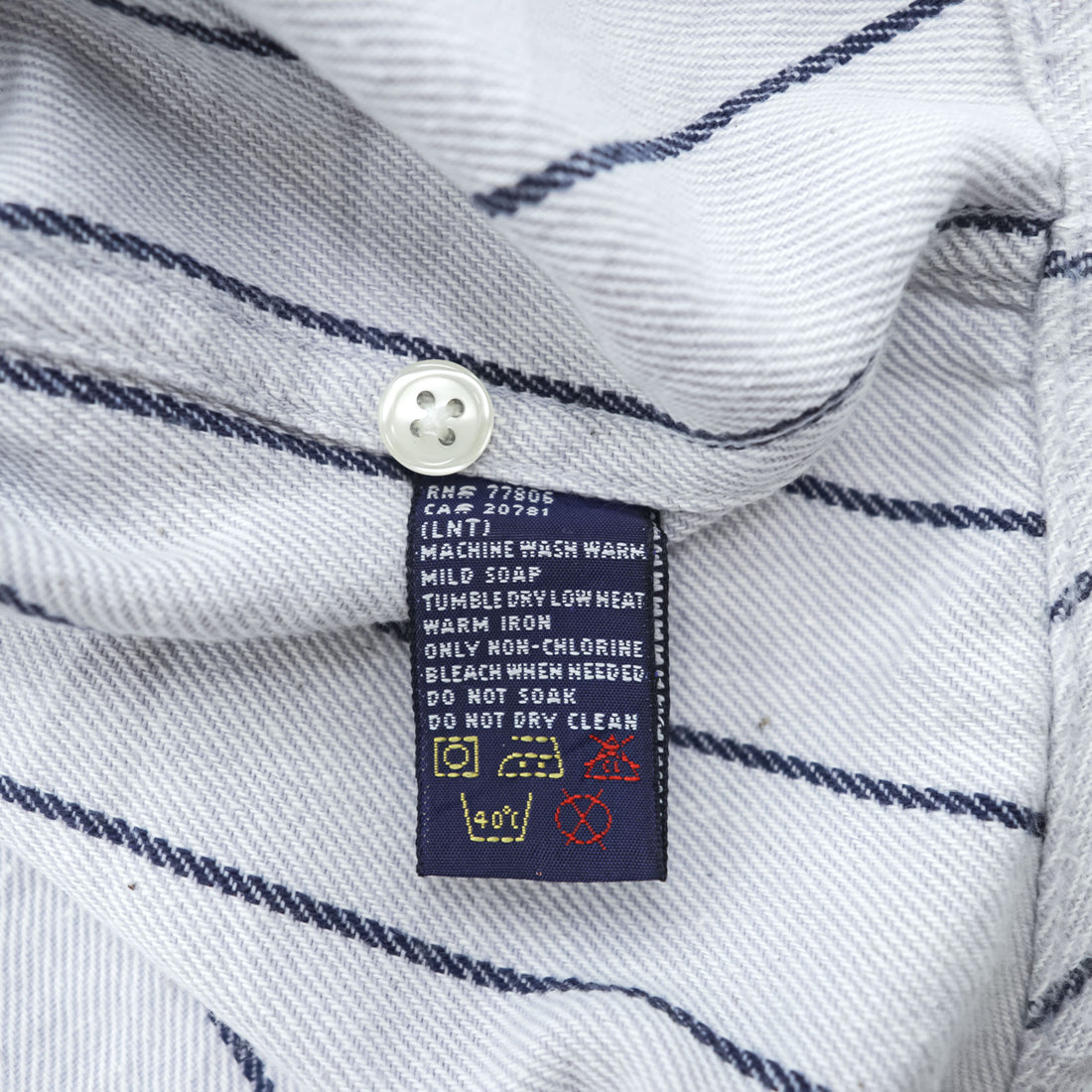 TOMMY HILFIGER 90年代 ヴィンテージ 半袖 ベースボールシャツ M グレー ストライプ 刺繍