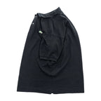 LACOSTE ラコステ CLASSIC FIT 半袖 ポロシャツ L ブラック ワニロゴ 鹿の子 コットン100%