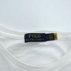 POLO RALPH LAUREN ポロベア Tシャツ L ホワイト イエロージャケット US-93 半袖 コットン100%