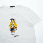 POLO RALPH LAUREN ポロベア Tシャツ L ホワイト イエロージャケット US-93 半袖 コットン100%