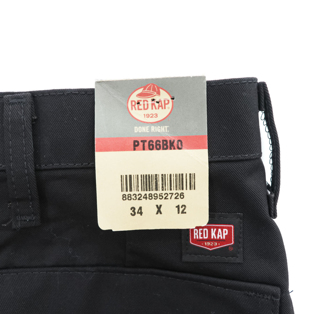 RED KAP カーゴショーツ ショートパンツ ハーフパンツ L ブラック PT66BK0 未使用品