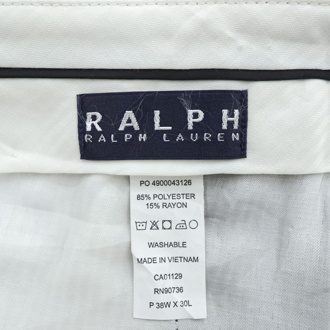 Ralph Lauren 90年代 ヴィンテージ スラックス パンツ XL ブラウン チェック レーヨン