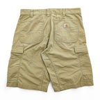 carhartt カーゴショーツ RELAXED FIT ショートパンツ ハーフパンツ L ベージュ リップストップ FORCE BROXTON 103543-253