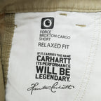 carhartt カーゴショーツ RELAXED FIT ショートパンツ ハーフパンツ L ベージュ リップストップ FORCE BROXTON 103543-253