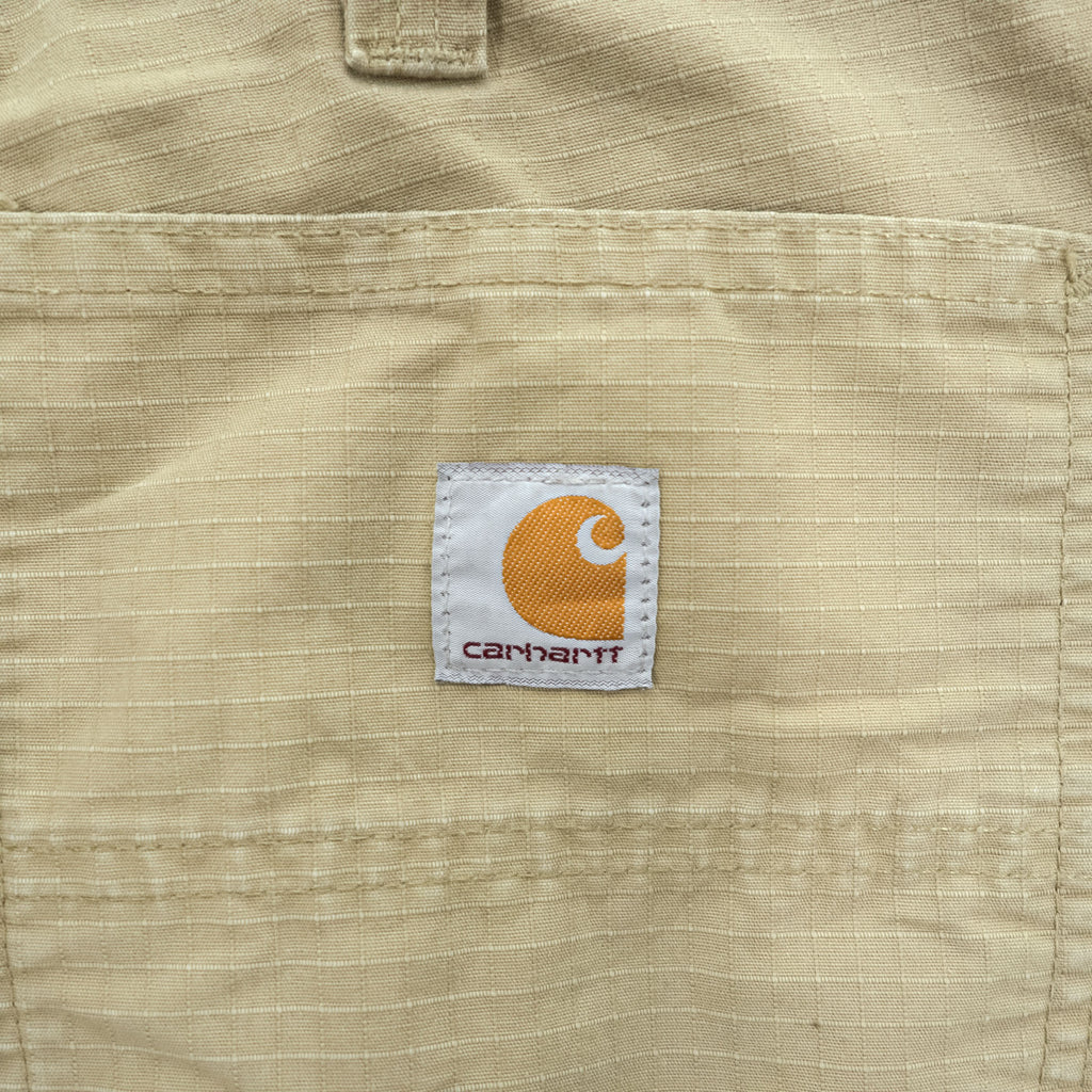 carhartt カーゴショーツ RELAXED FIT ショートパンツ ハーフパンツ L ベージュ リップストップ FORCE BROXTON 103543-253