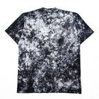 SHAKA WEAR タイダイ Tシャツ L グレー ブラック ホワイト ブリーチ加工 USAコットン SUPER MAX HEAVY