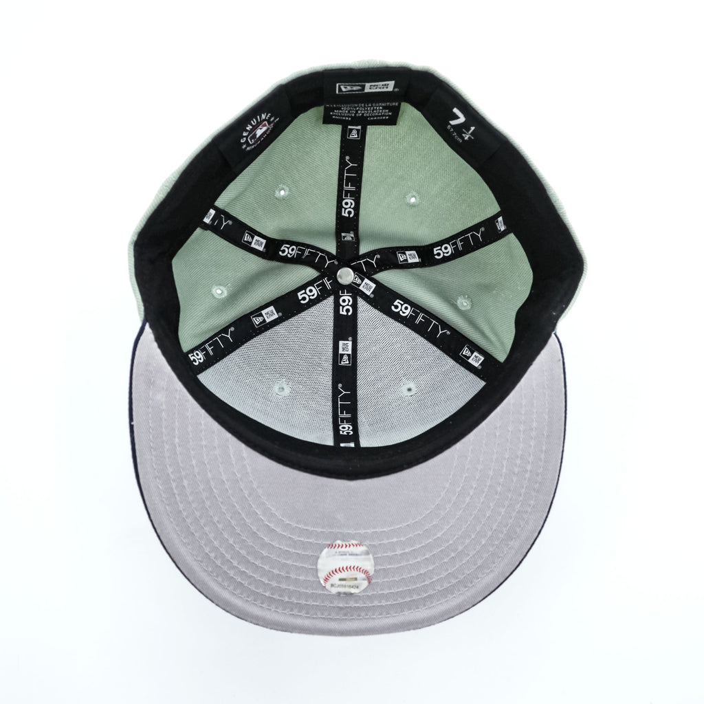 NEW ERA 59FIFTY デトロイト・タイガース  ベースボールキャップ ライトグレー ネイビー 7 1/4 57.7cm MLB