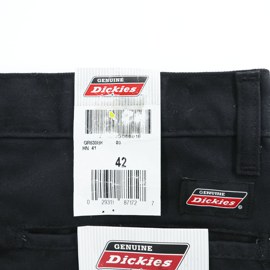 Dickies FLEX Relaxed Fit Work Shorts Black 13 Inch GR630BK W42 New With Tags