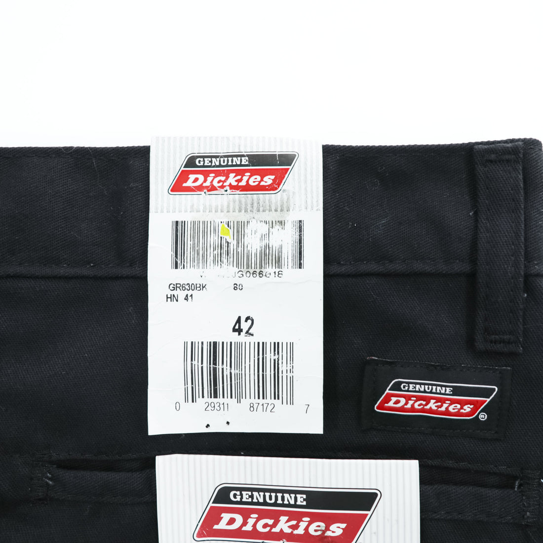 Dickies FLEX Relaxed Fit Work Shorts Black 13 Inch GR630BK W42 New With Tags