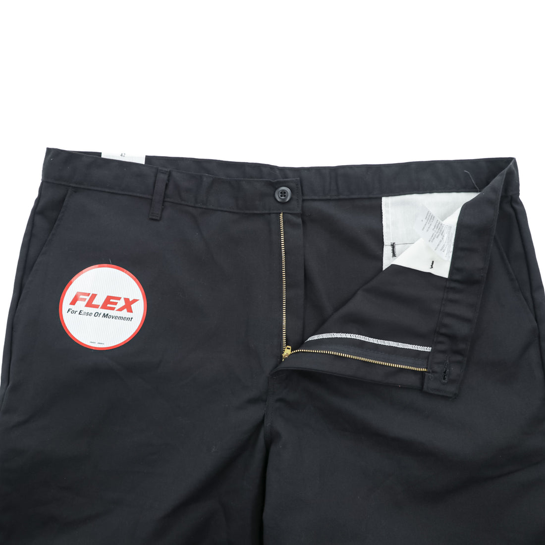 Dickies FLEX Relaxed Fit Work Shorts Black 13 Inch GR630BK W42 New With Tags