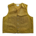 FILSON USA製 オイルドティンクロス ワークベスト OIL TIN CLOTH VEST ダークタン L 11010265