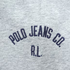 Ralph Lauren 90年代 ヴィンテージ スウェット トレーナー M グレー 刺繍 アーチロゴ POLO JEANS COMPANY