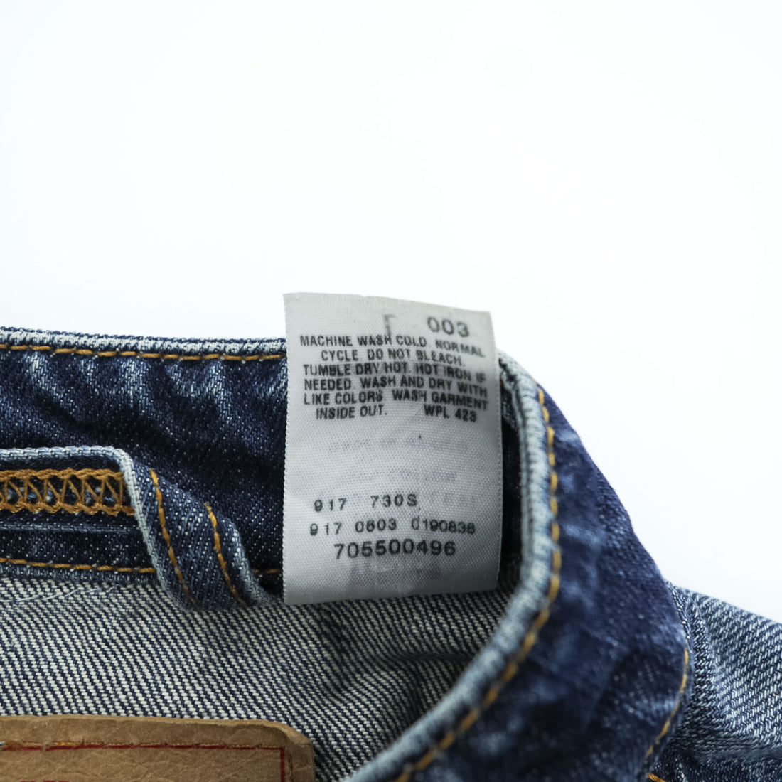 Levi's 00年代 ヴィンテージ スタンドカラー デニムジャケット Gジャン L インディゴ EASY RIDER シングル ライダース USAモデル スナップボタン 70550-0496