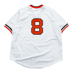 Mitchell & Ness Tシャツ XL ホワイト メッシュ ジャージ COOPERS TOWN COLLECTION MLB Orioles ナンバリング