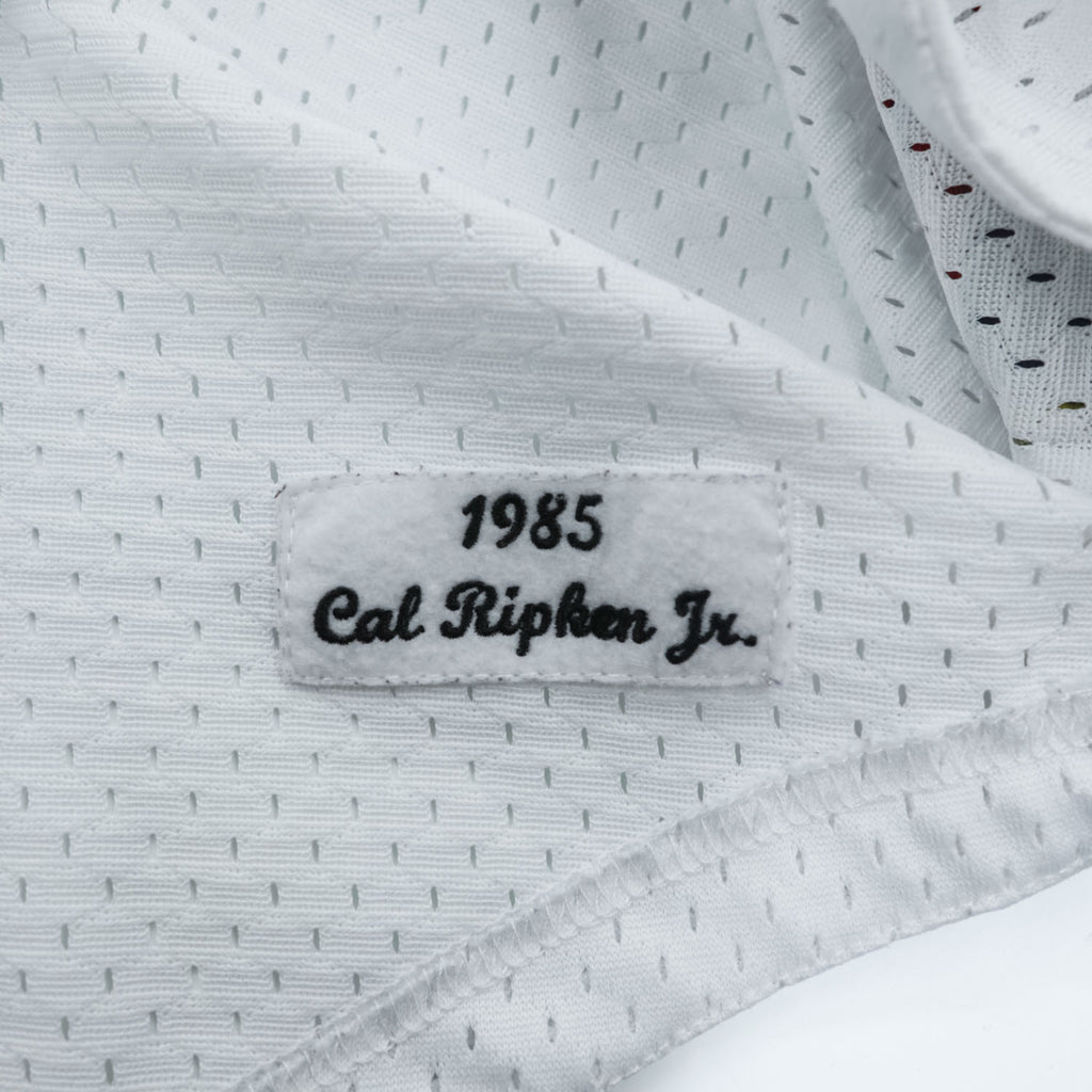 Mitchell & Ness Tシャツ XL ホワイト メッシュ ジャージ COOPERS TOWN COLLECTION MLB Orioles ナンバリング