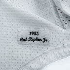 Mitchell & Ness Tシャツ XL ホワイト メッシュ ジャージ COOPERS TOWN COLLECTION MLB Orioles ナンバリング