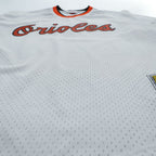 Mitchell & Ness Tシャツ XL ホワイト メッシュ ジャージ COOPERS TOWN COLLECTION MLB Orioles ナンバリング