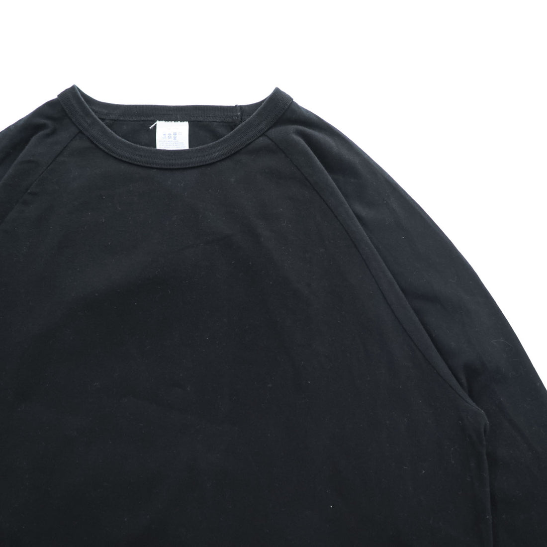 blackmeans 長袖 ロングスリーブ Tシャツ ロンT XL ブラック バックプリント Why?