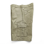 Dickies FLEX Loose Fit 13 Inch Cargo Work Shorts Khaki Size 36