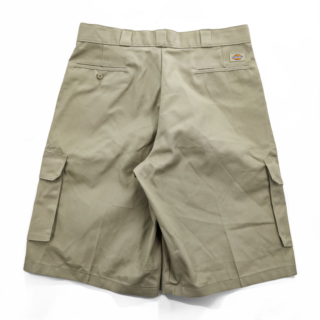 Dickies FLEX Loose Fit 13 Inch Cargo Work Shorts Khaki Size 36