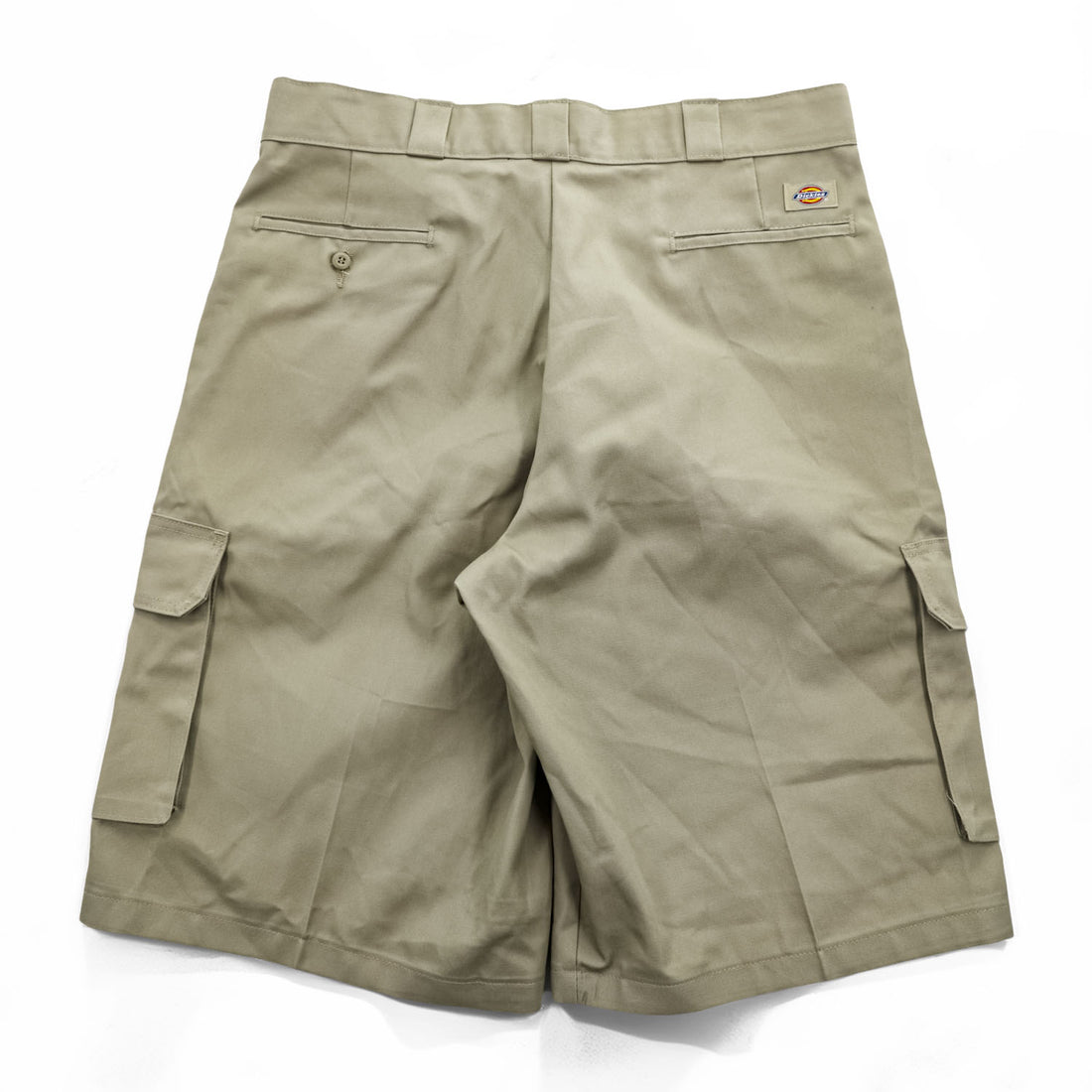 Dickies FLEX Loose Fit 13 Inch Cargo Work Shorts Khaki Size 36
