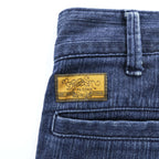 BROWN by 2-tacs x PORTER Made in Japan Stretch Indigo Blue Denim Pants S BP2-P001