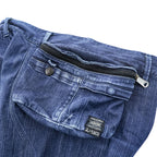 BROWN by 2-tacs x PORTER Made in Japan Stretch Indigo Blue Denim Pants S BP2-P001