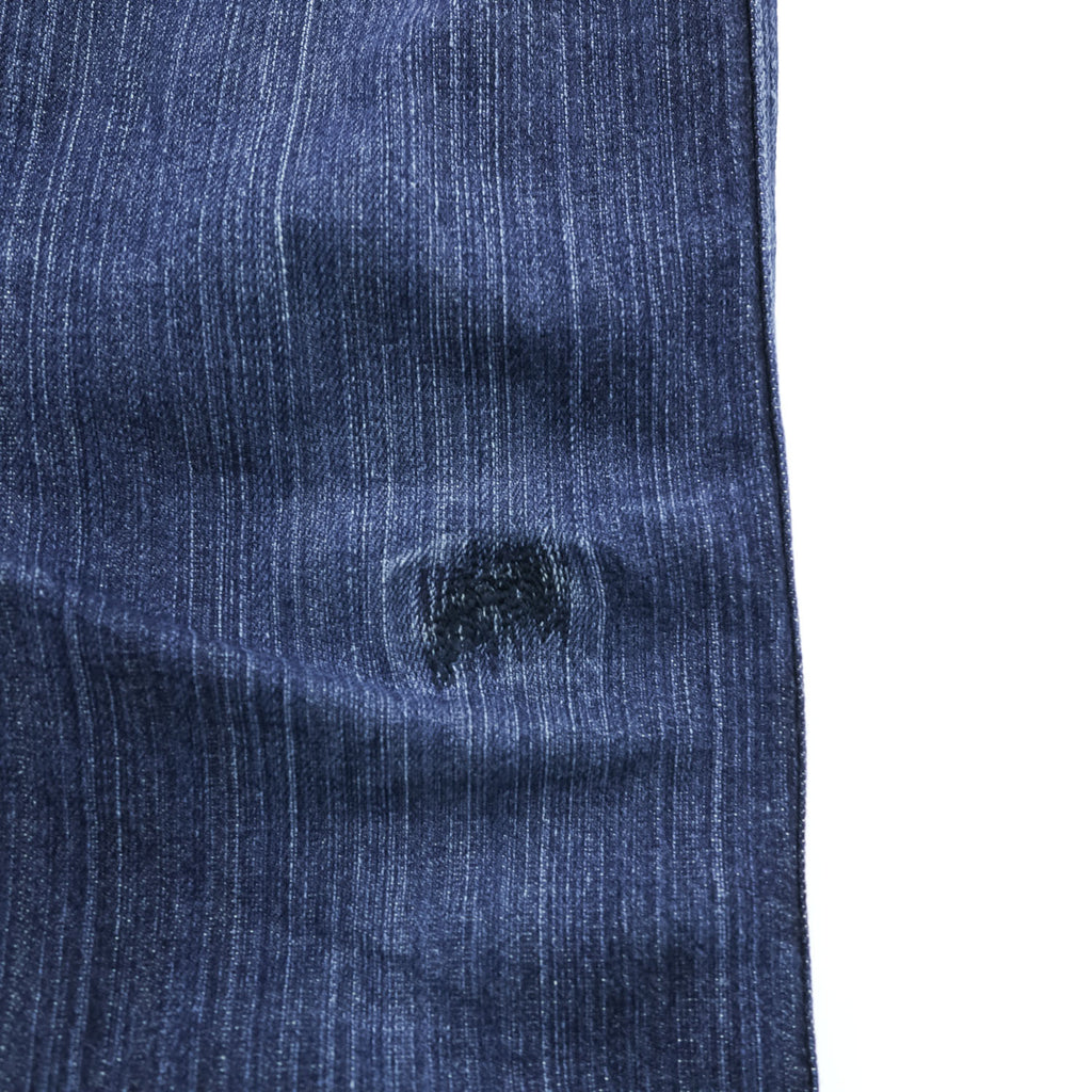BROWN by 2-tacs x PORTER Made in Japan Stretch Indigo Blue Denim Pants S BP2-P001