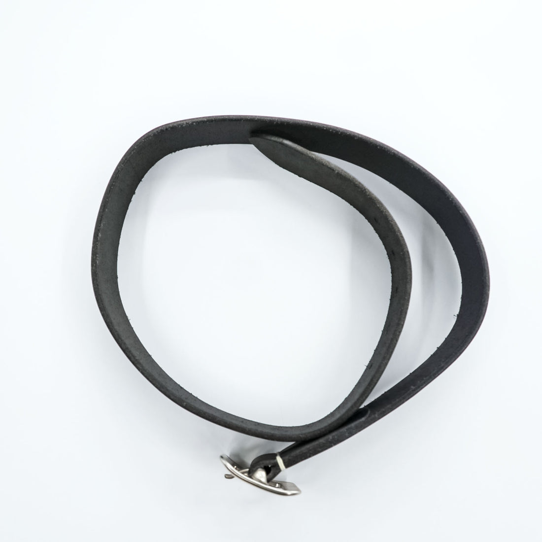 Sugar Cane SC02320 Garrison Black Cowhide Leather Belt Square Buckle Japan