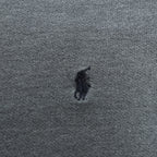 Polo Ralph Lauren 90年代 ヴィンテージ 前V スウェット トレーナー XL グレー 裏起毛 スモールポニー ロゴ 刺繍