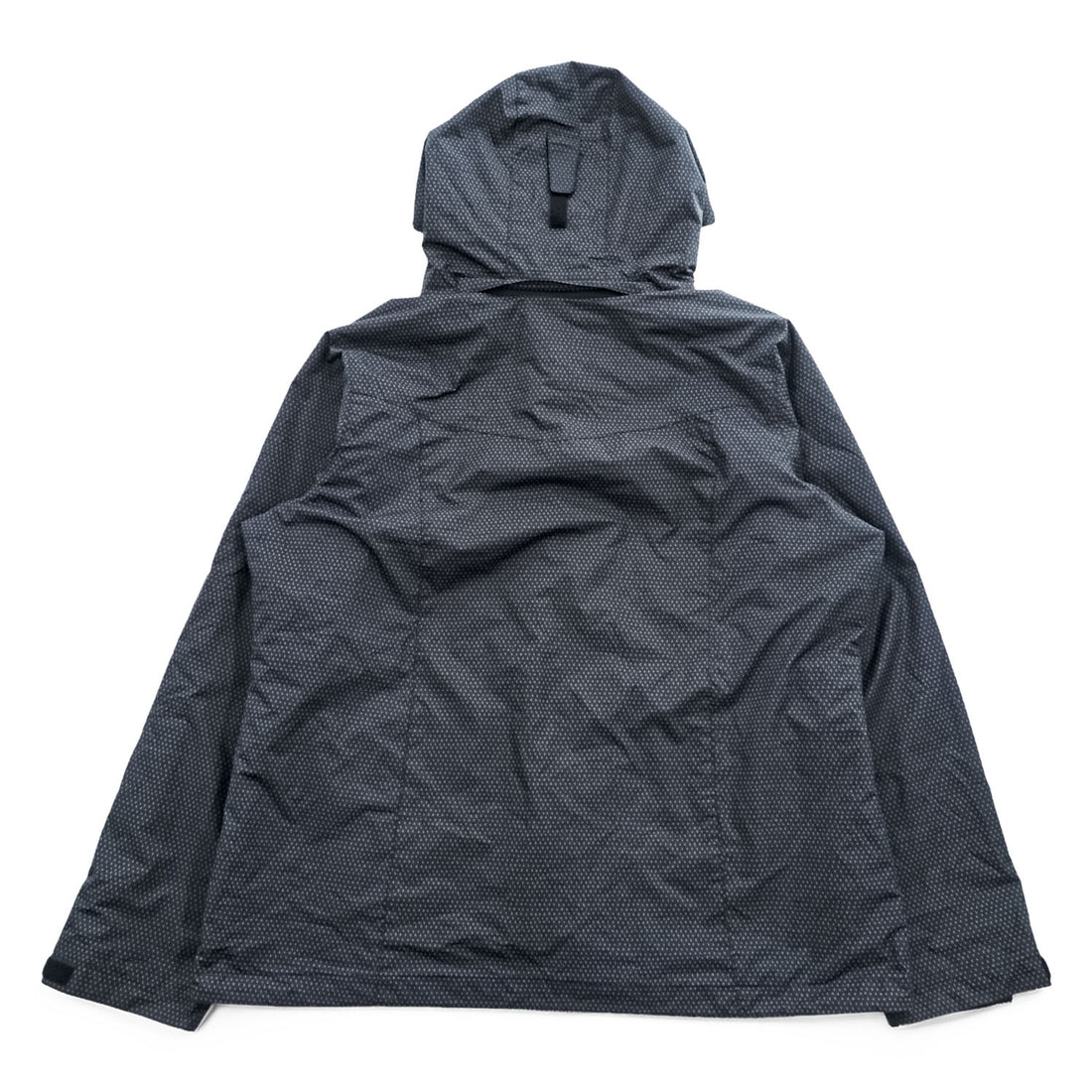 Columbia マウンテンパーカー  Interchange Jacket シェル レインジャケット XL ブラック 防水 ドローコード ジップインジップ フード着脱式 XL1195