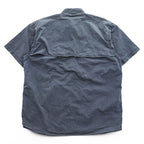 Eddie Bauer 90年代 ヴィンテージ 半袖 フィッシングシャツ M グレー メッシュ McNary Shirt LEGEND