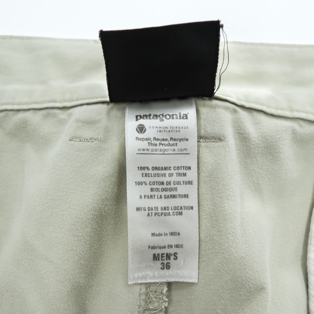 Patagonia オーガニックコットン チノショーツ ショートパンツ ハーフパンツ L ベージュ 57674