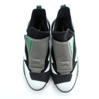 Salvatore Ferragamo Italian Made Sneakers US9 White, Gray, Black Gancini NILE