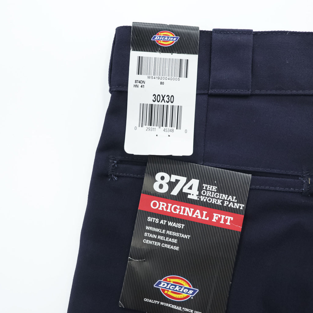 Dickies 874 Original Fit Work Pants Dark Navy 30x30 New With Tags