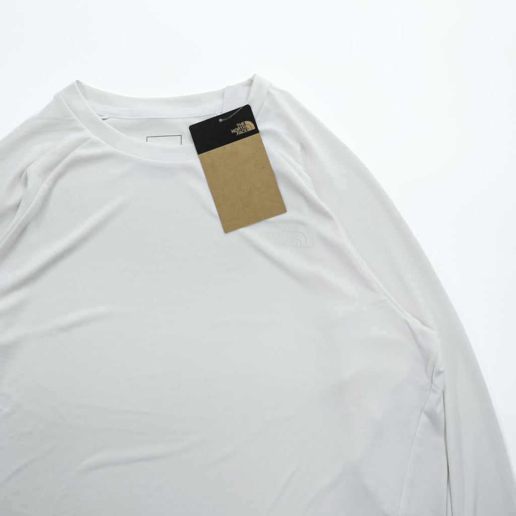 THE NORTH FACE NT12686 L/S Crisp Axion Crew White L New With Tags