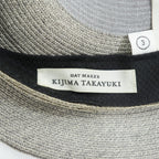 KIJIMA TAKAYUKI 2017SS 171103 Paper Braid Beret Gray Size 3 Made in Japan