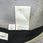 KIJIMA TAKAYUKI 2017SS 171103 Paper Braid Beret Gray Size 3 Made in Japan