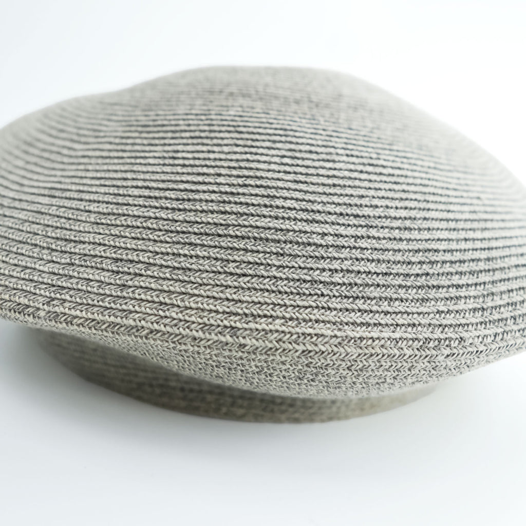 KIJIMA TAKAYUKI 2017SS 171103 Paper Braid Beret Gray Size 3 Made in Japan