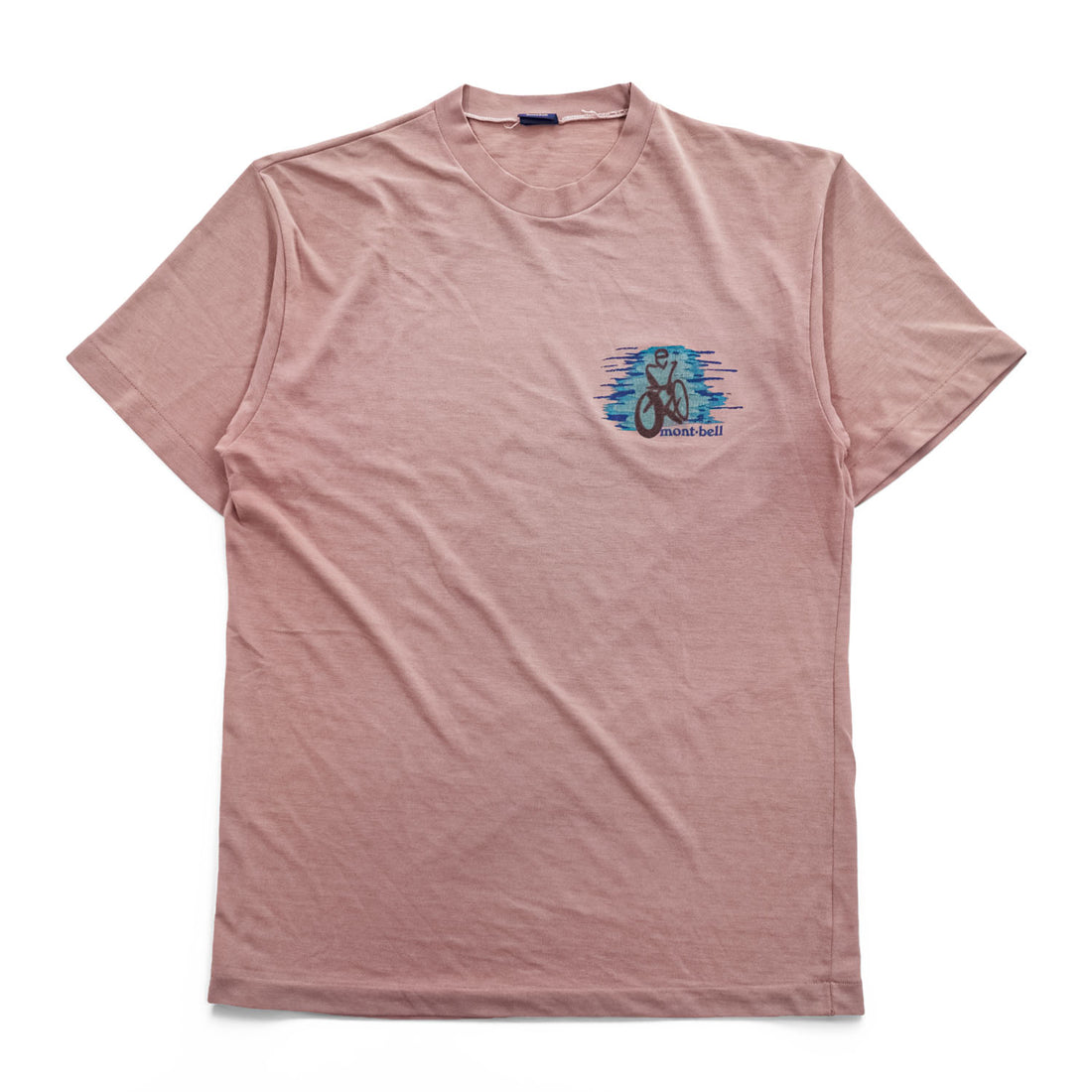 Mont-bell Japan Made T-Shirt M Pink Wickron Quick-Drying Breathable