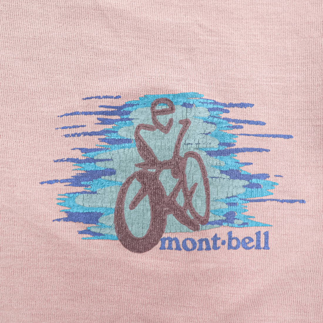 Mont-bell Japan Made T-Shirt M Pink Wickron Quick-Drying Breathable