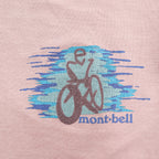 Mont-bell Japan Made T-Shirt M Pink Wickron Quick-Drying Breathable